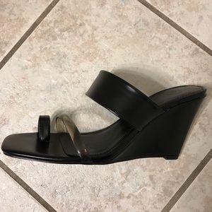 UO Jelly Band Wedges (Never Worn)